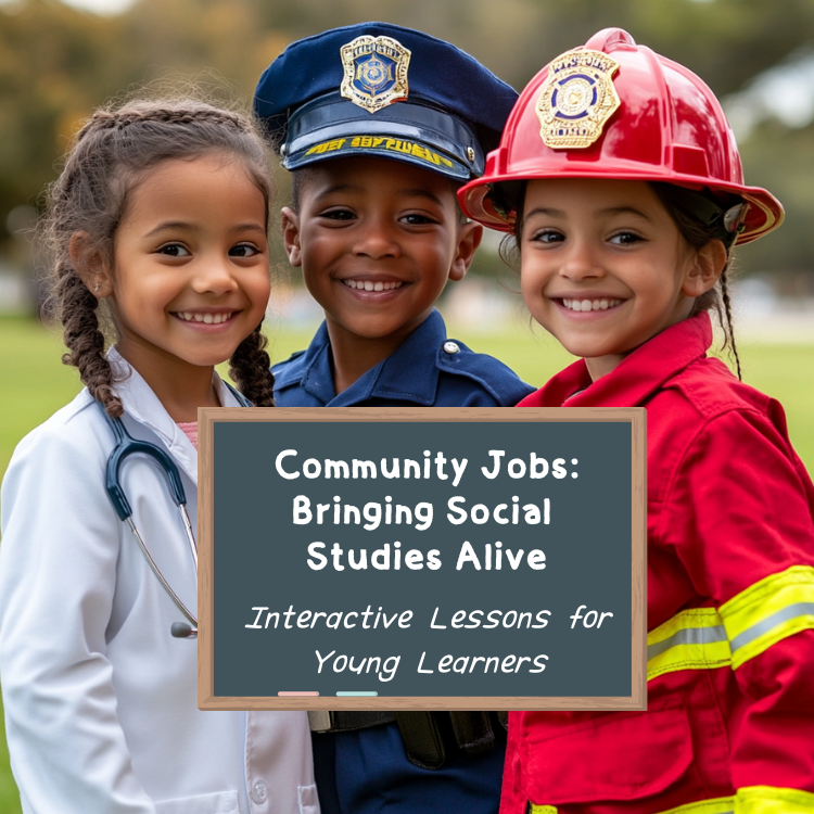 community jobs bringing social studies alive. Interactive Lessons for young learners.