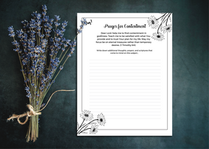 Daily Prayer Journal, designed to motivate and uplift users throughout their spiritual journey.