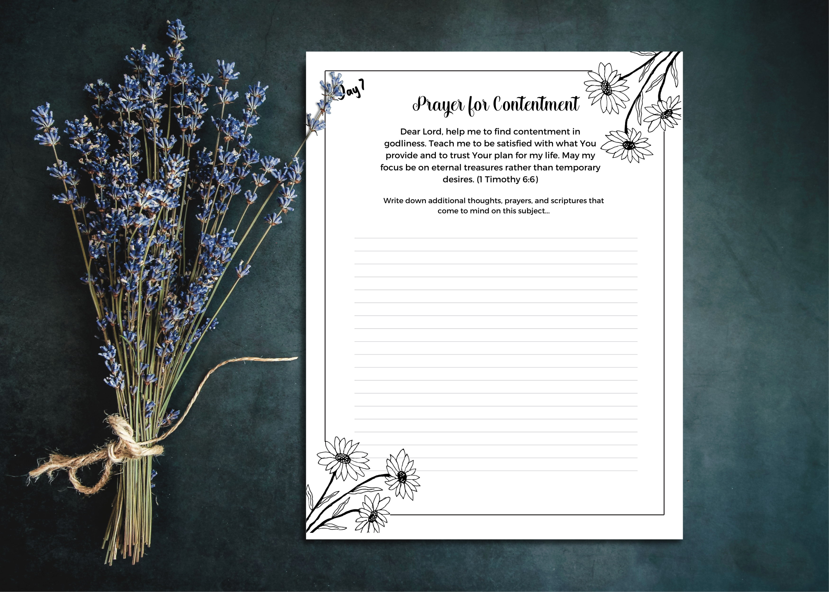 Daily Prayer Journal, designed to motivate and uplift users throughout their spiritual journey.