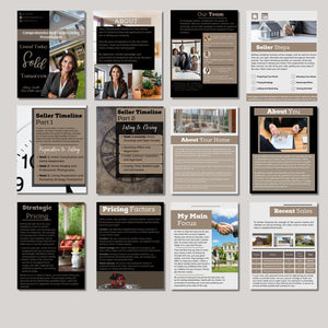 Real Estate Listing Presentation, Pricing Factors, Recent Sales, Pricing Factors, Seller Steps, Our Team