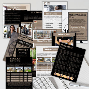 Marketing Plan, Similar Listings, Recent Sales, Seller Timeline, Strategic Pricing.