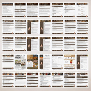 Home Staging Checklist - Living Room Setup: A visually appealing home staging checklist with tips for creating an inviting living room, aiding agents in readying properties for showings.