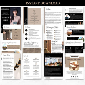 Digital download of buyer's presentation.