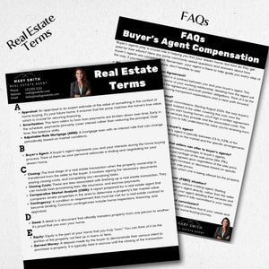 Real Estate Terms and FAQ's on Buyer's Agent Compensation.
