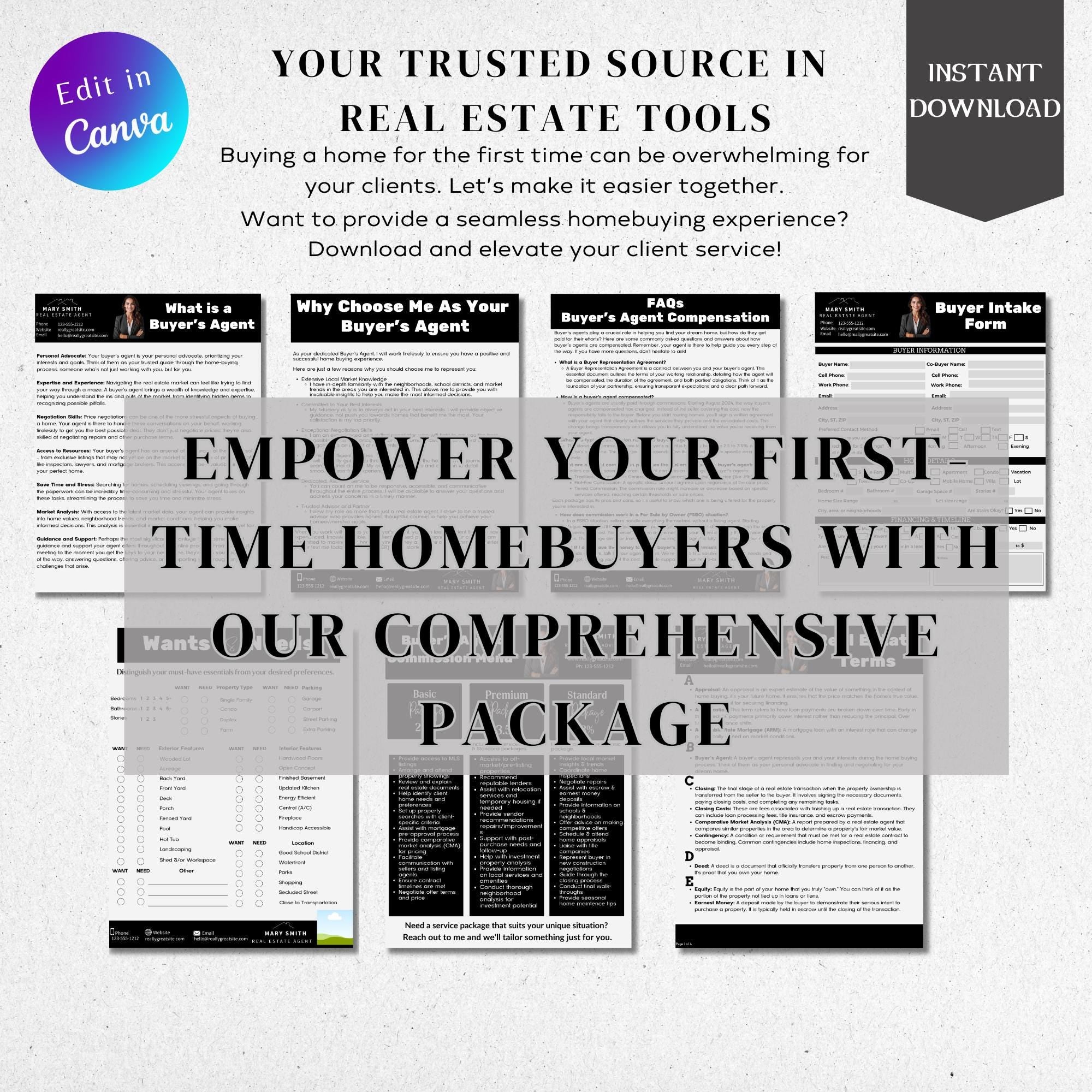 Empower your first time home buyers with our comprehensive package