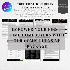 Empower your first time home buyers with our comprehensive package