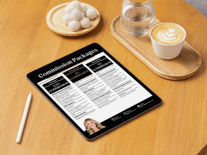 Customizable real estate marketing tool for showcasing commissions.