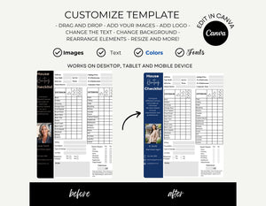 Digital house viewing guide for property evaluation and comparison.