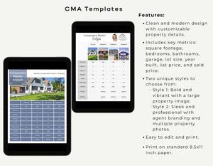 al Estate Market Analysis Report β A professionally designed CMA template for agents, featuring a well-structured layout with property comparisons, pricing breakdowns, and market trends, fully editable in Canva.