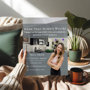 Customizable Real Estate CMA Template β A high-quality marketing tool for realtors, designed to showcase home valuation, pricing strategies, and competitive listings in a visually compelling format.