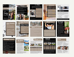 Digital Download Real Estate Marketing Tool for Agents with Canva Editable Features and Letter Size Print-Friendly Format
