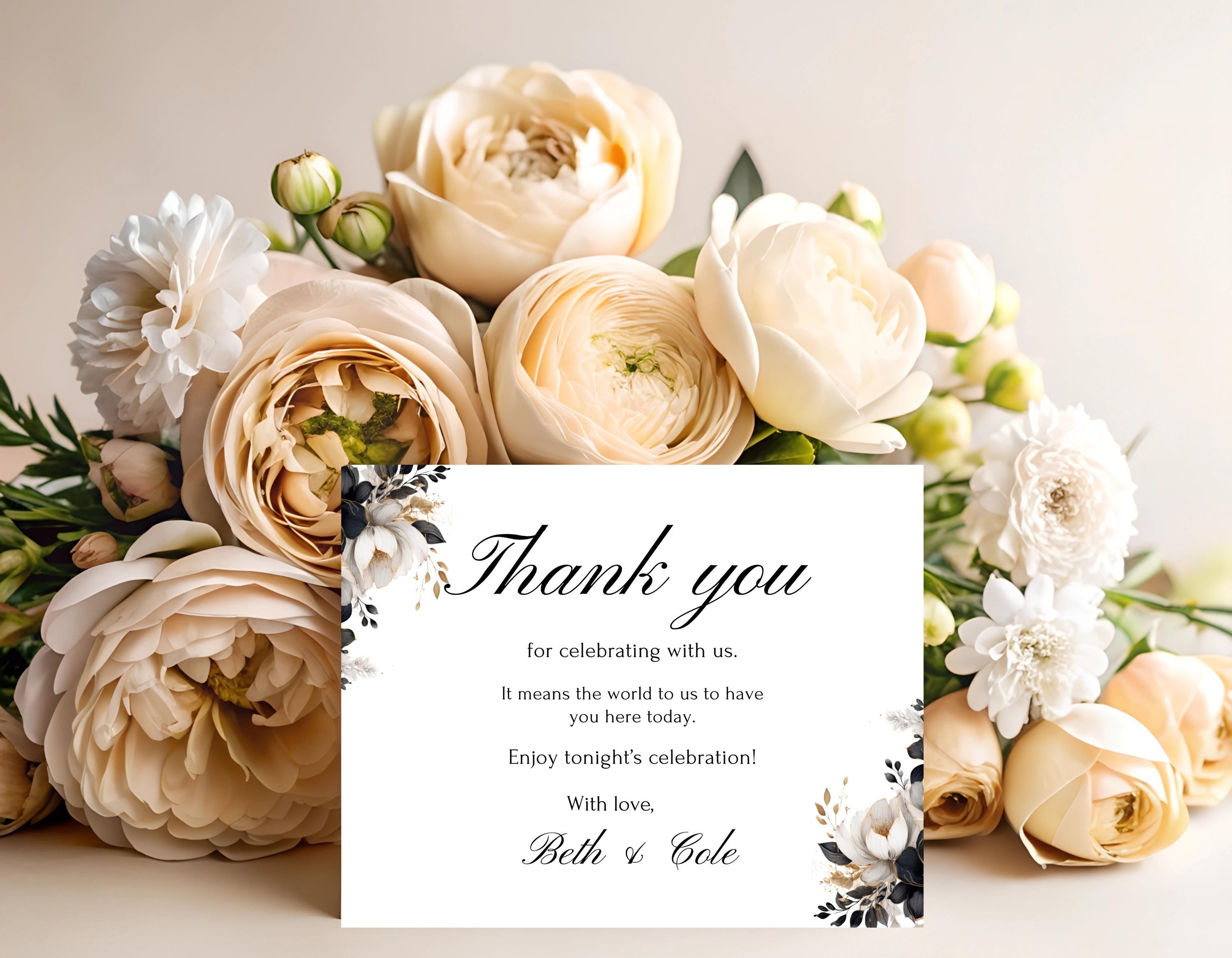 DIY Wedding Stationery Printable Wedding Stationery Wedding Stationery Suite Floral Wedding Design Black Cream Wedding Design Digital Download Wedding Suite Templates