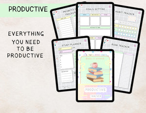Animal-themed digital planner for iPad and Android, offering functional layouts for daily, weekly, and monthly organization.