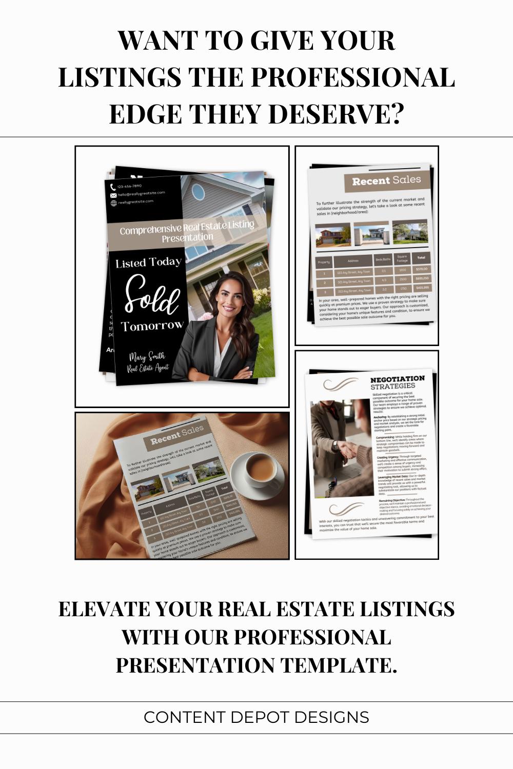 Professional Realtor Presentation Template Featuring Strategic Pricing, Open House Checklist, and Comprehensive Marketing Plan