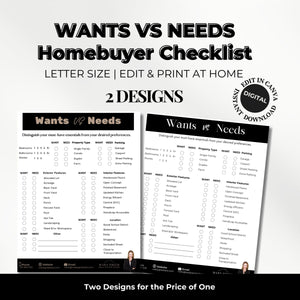 Home Buyer Checklist House Hunting Checklist First Time Home Buyer Guide Real Estate Checklist Printable Digital Download Property Comparison Checklist Realtor Client Gift Home Buying Organizer