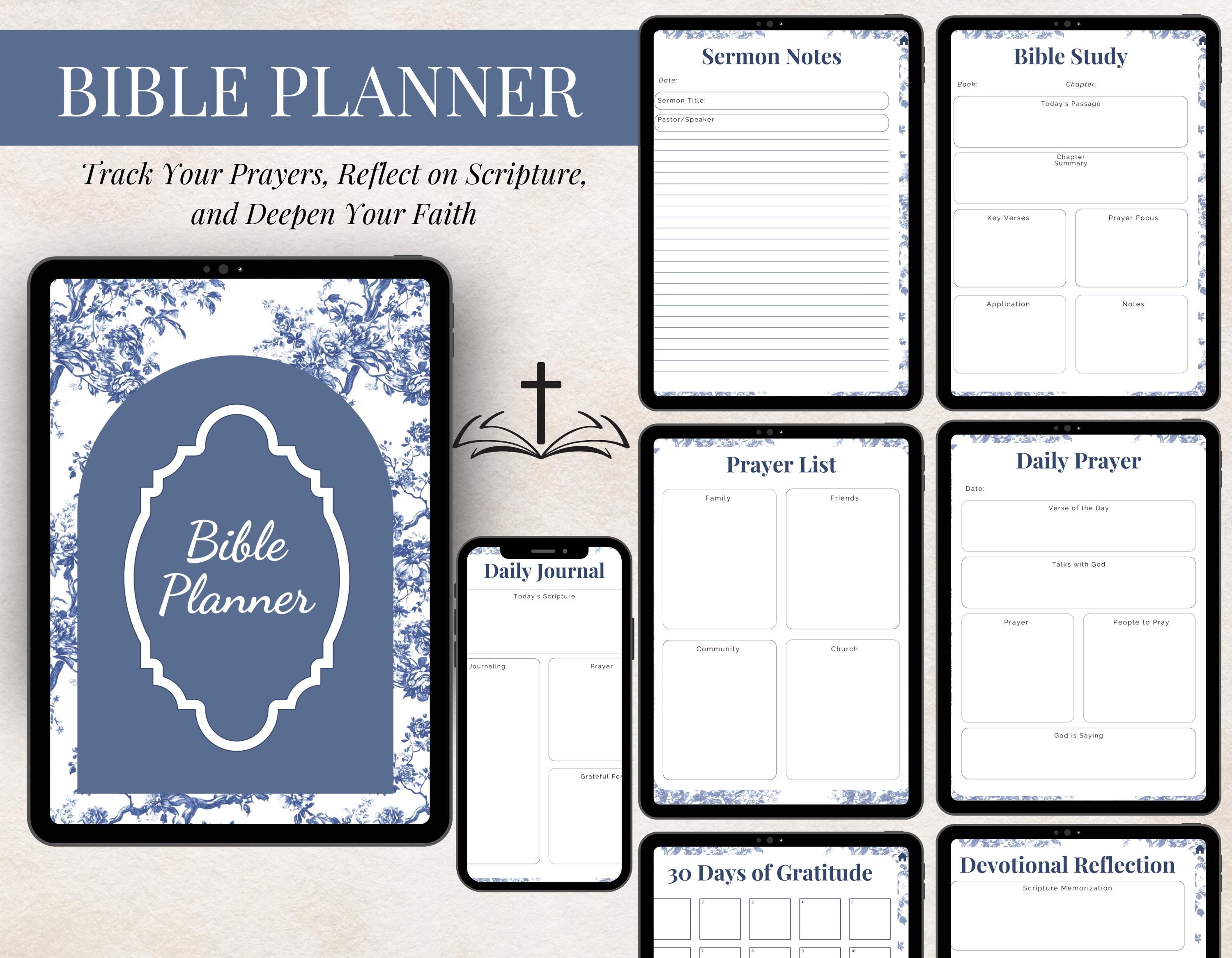 Digital Life Planner for GoodNotes - Daily Journal & Goal Setting | iPad & Android