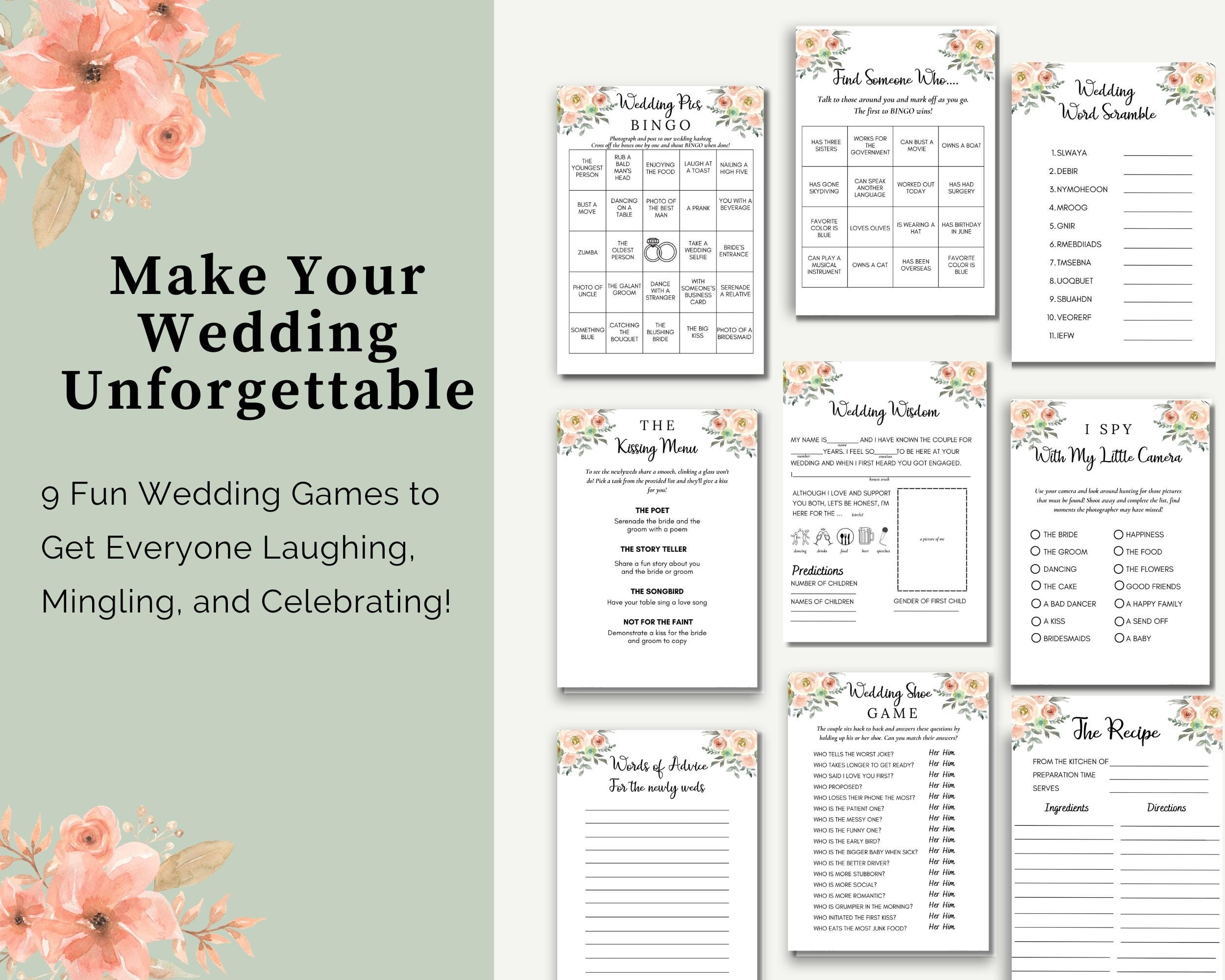 Fun Wedding Activities