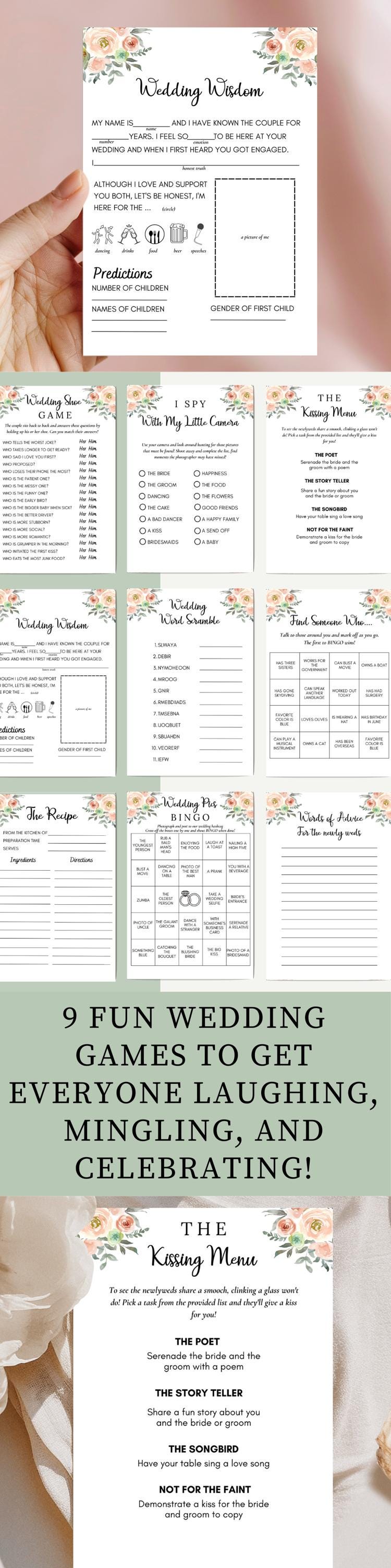 9 Fun Wedding Games to Get Everyone Laughing, Mingling and Celebrating