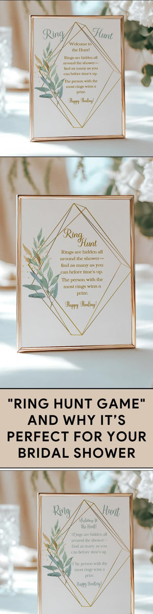 Easy-to-print bridal shower game PDF with stylish floral patterns.